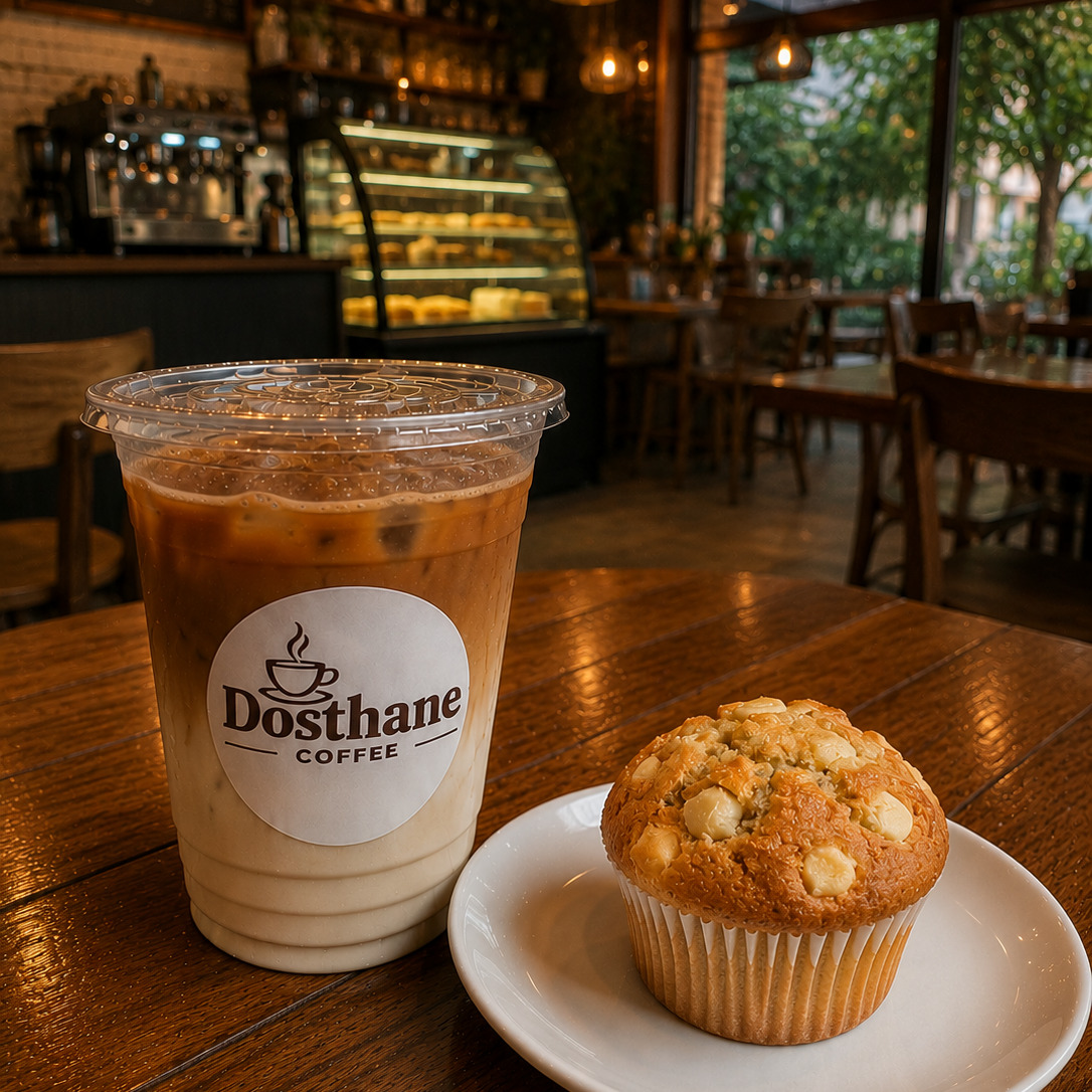 Ice Latte + Muffin