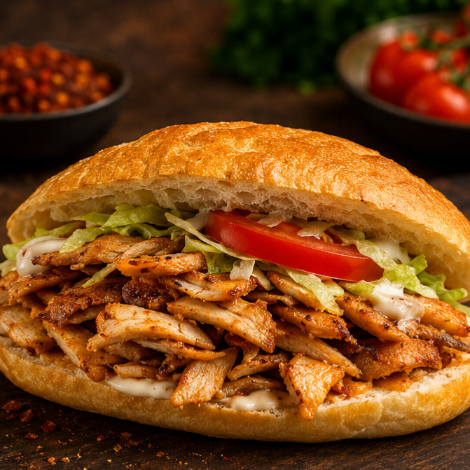 Üç Çeyrek Ekmek Tavuk Döner