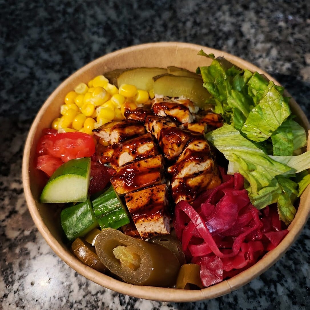 Barbekü Soslu Bowl+Ayran