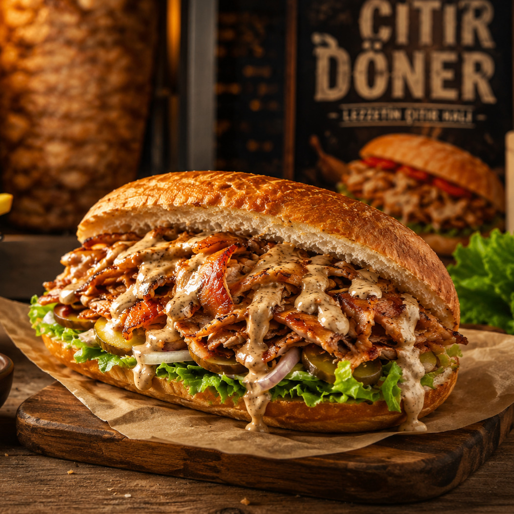 Çıtır Döner Yarım Ekmek