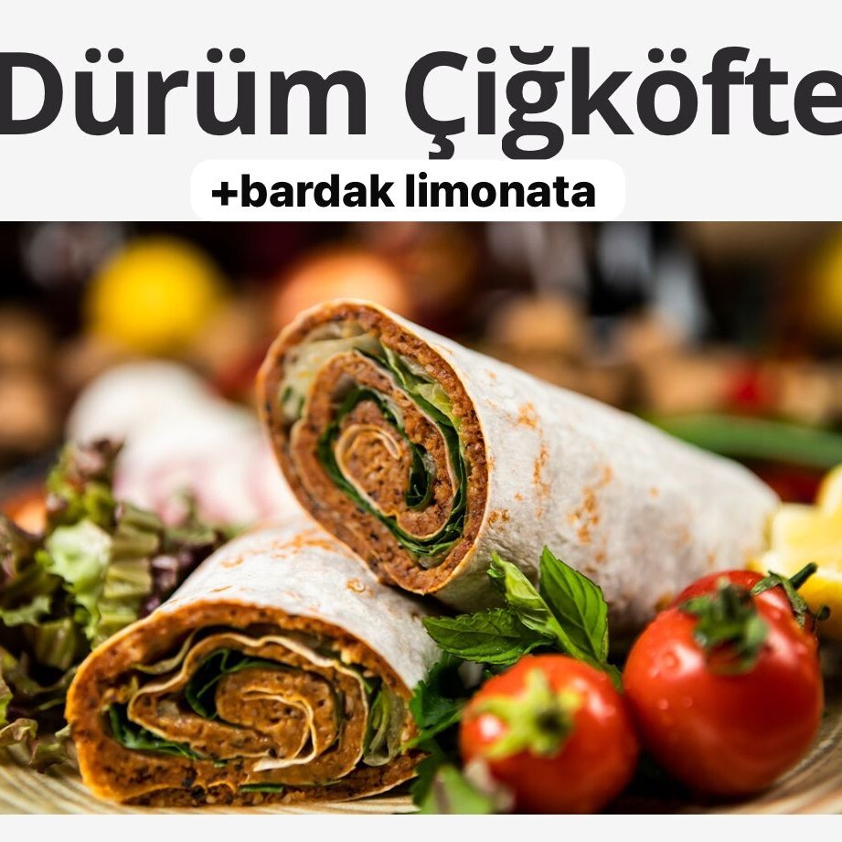 Çiğköfte Dürüm +Limonata