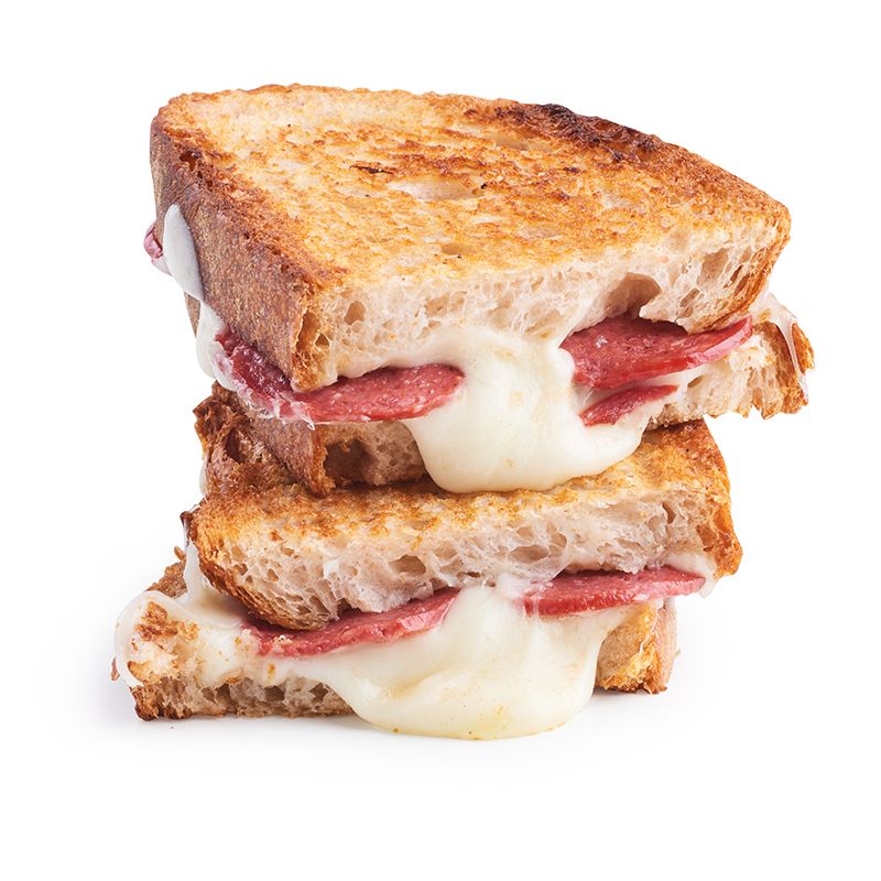 Kaşarlı Sucuklu Tost