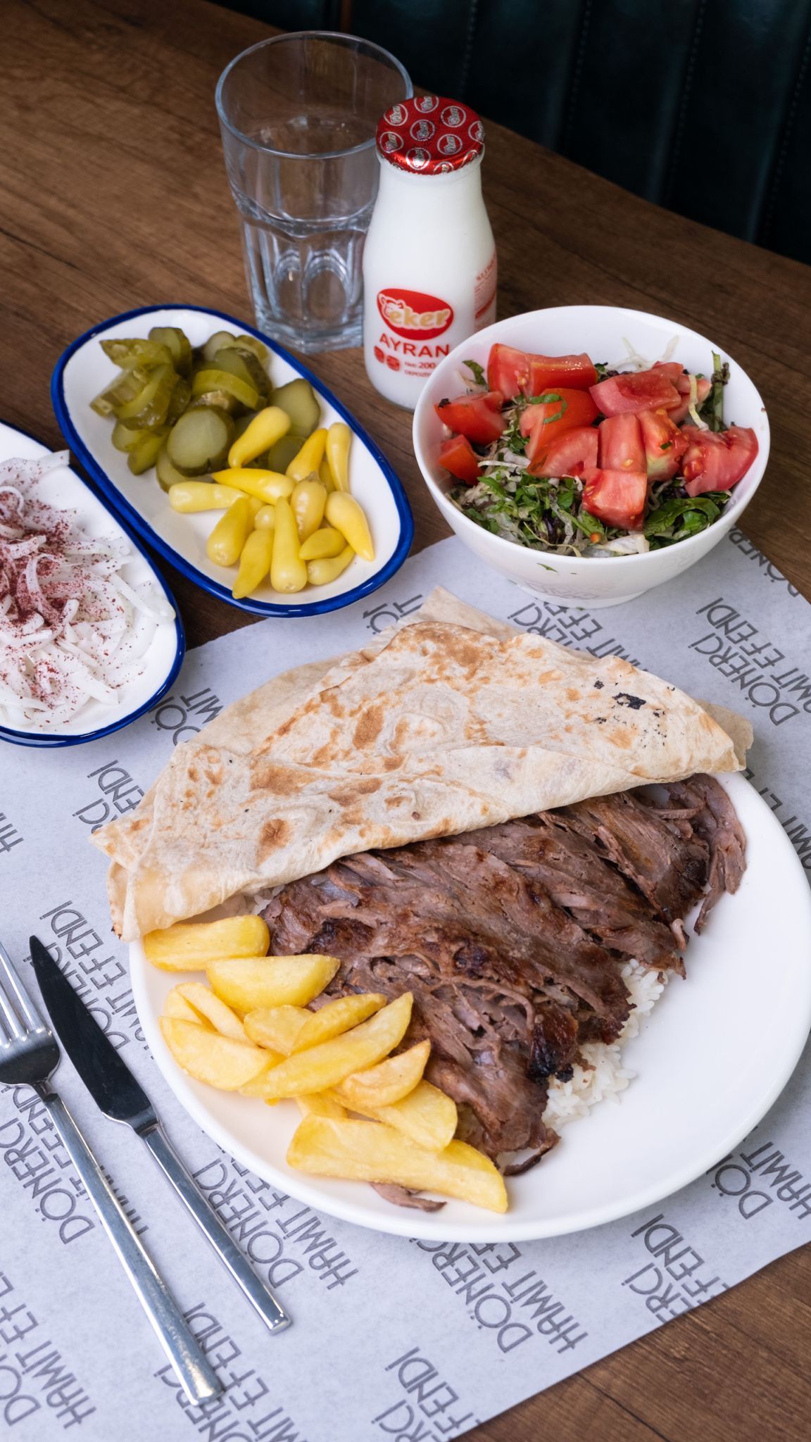 150 gr Pilav Üstü Et Döner Dönerci Hamit Efendi Yaprak Döner 1989 Special Luxury