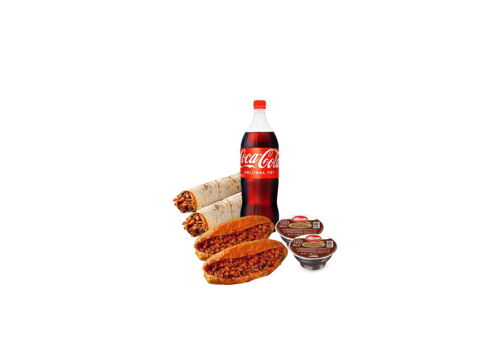 4'lü Tavuk Tantuni Dürüm & Sandviç Menü