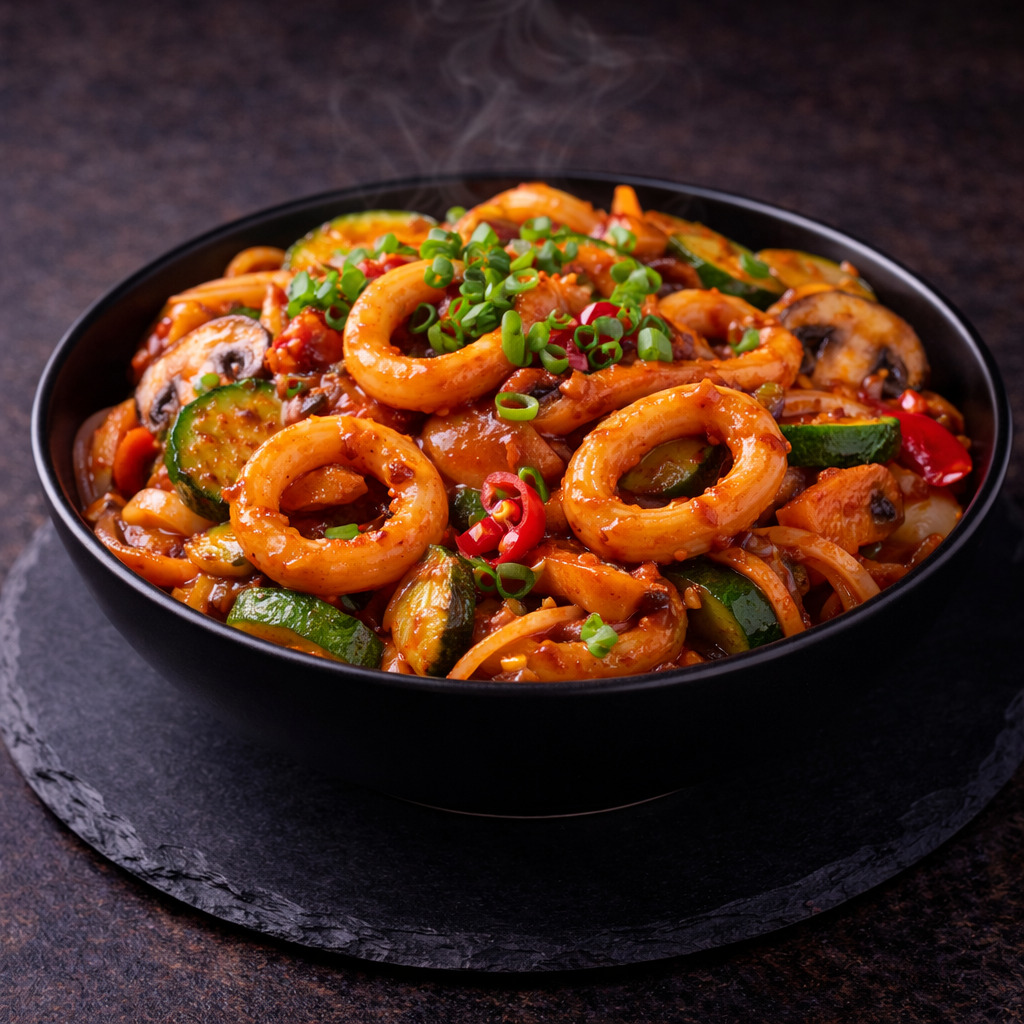 Acılı Kalamar / Spicy Shrimp