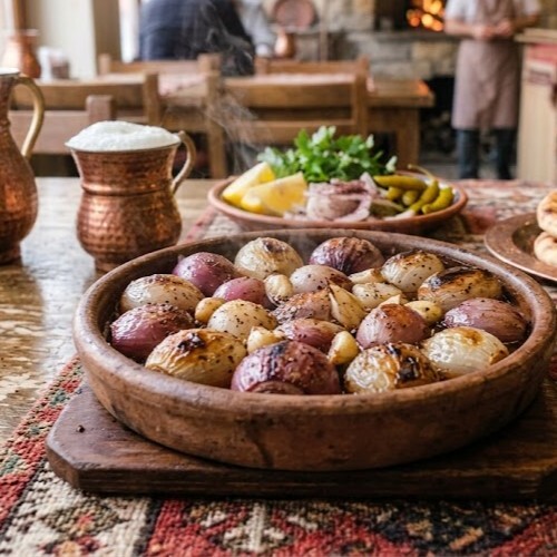 Kiremitte Karışık Köz
