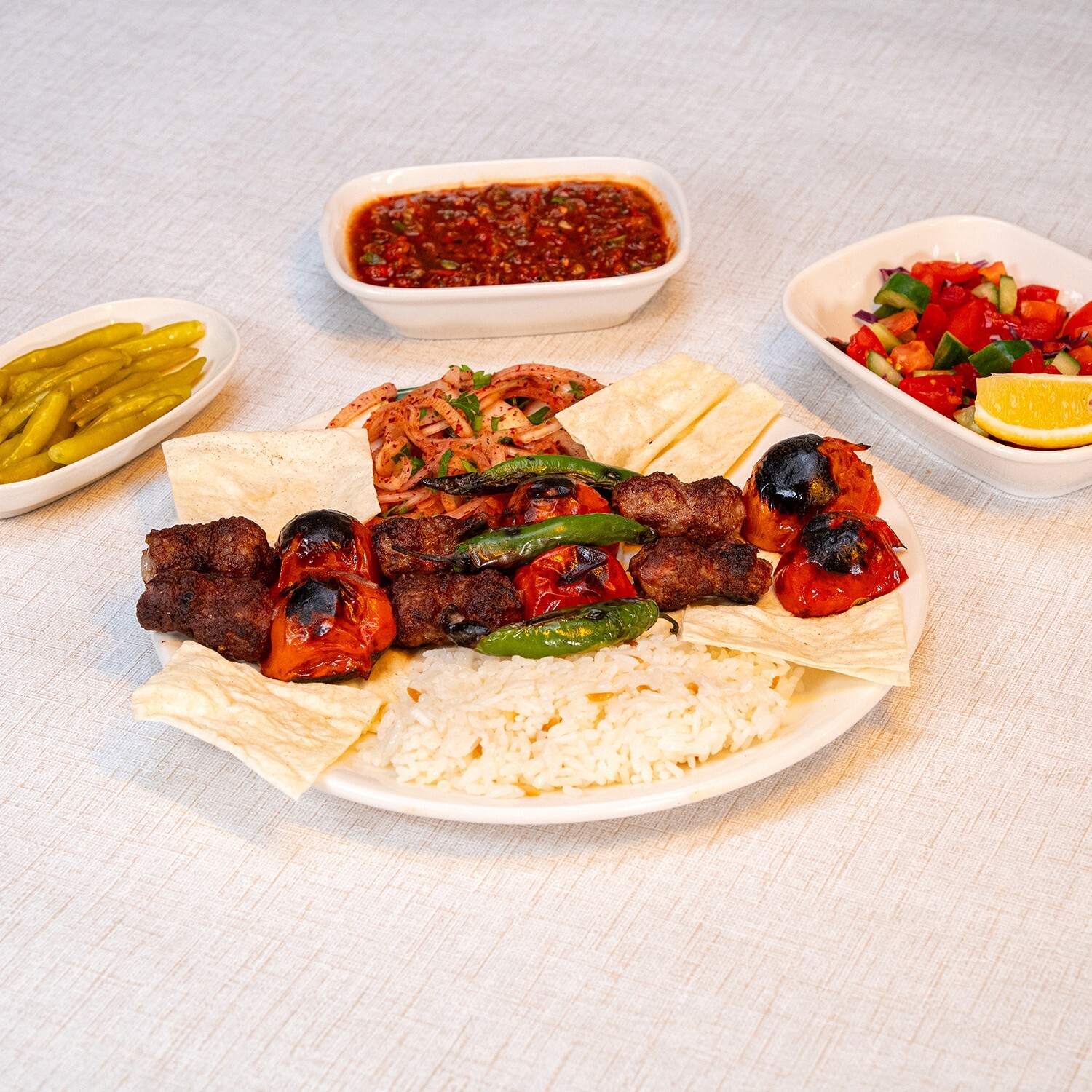 Domatesli Kebap