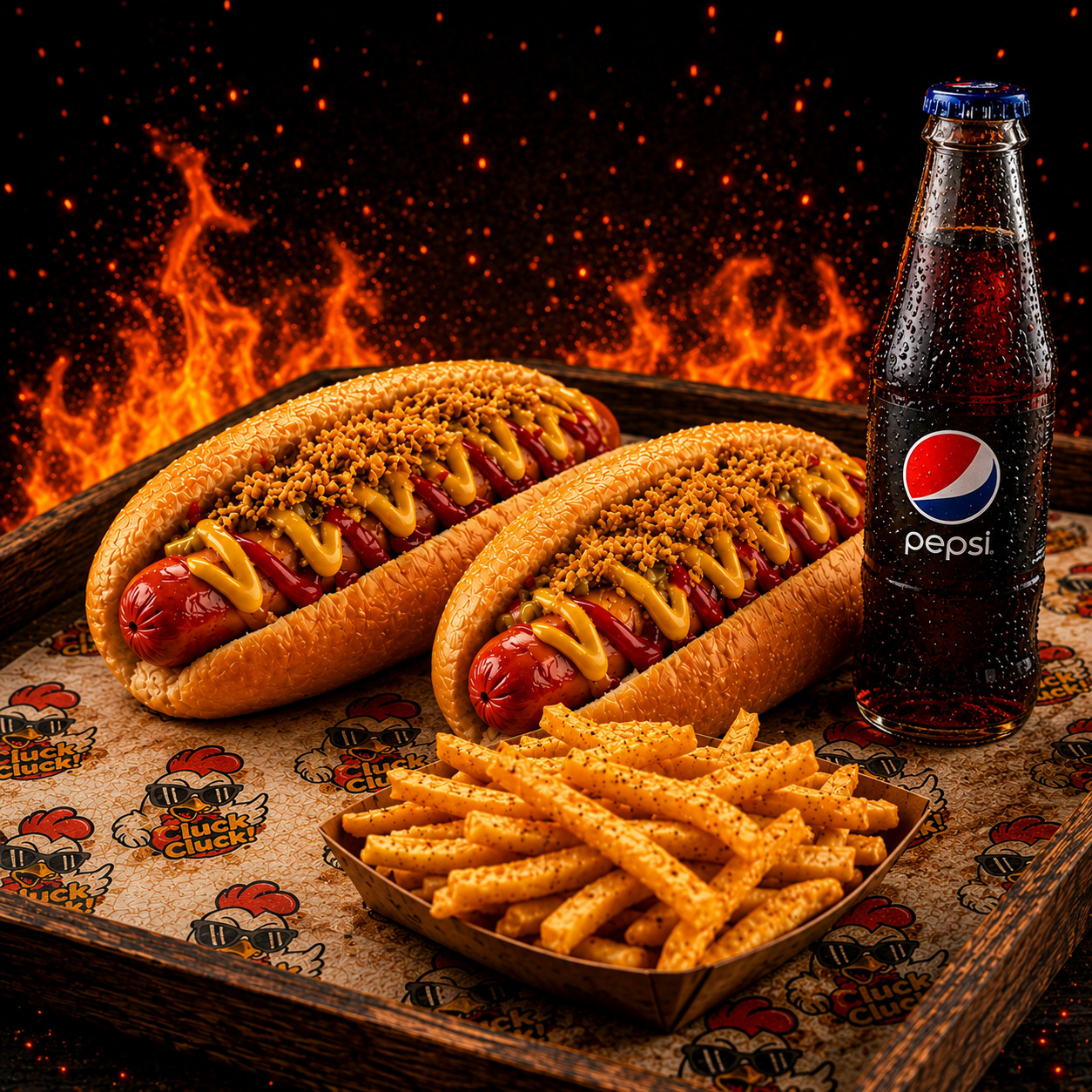 Hot Dog Menü - 2'li