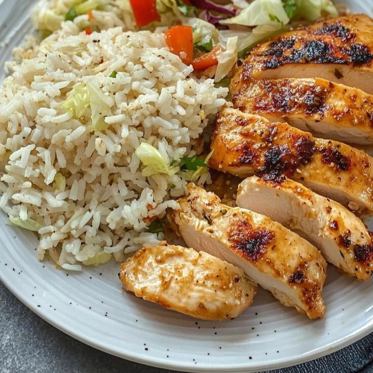 Bol Protein (basmati pilav+200gr ızgara tavuk)