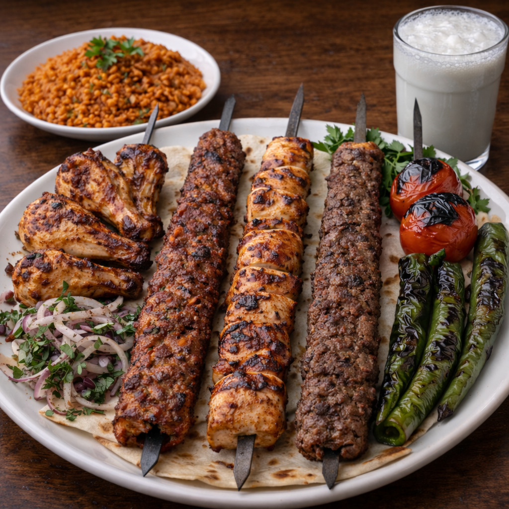 2 Kişilik Karışık ızgara 2 Ayran
