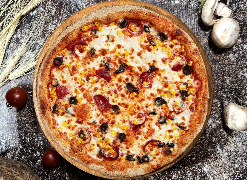 Sucuklu Çİftlik Pizza (Küçük Boy)