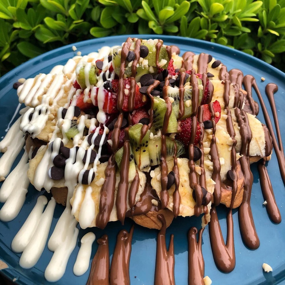 Meyveli Waffle
