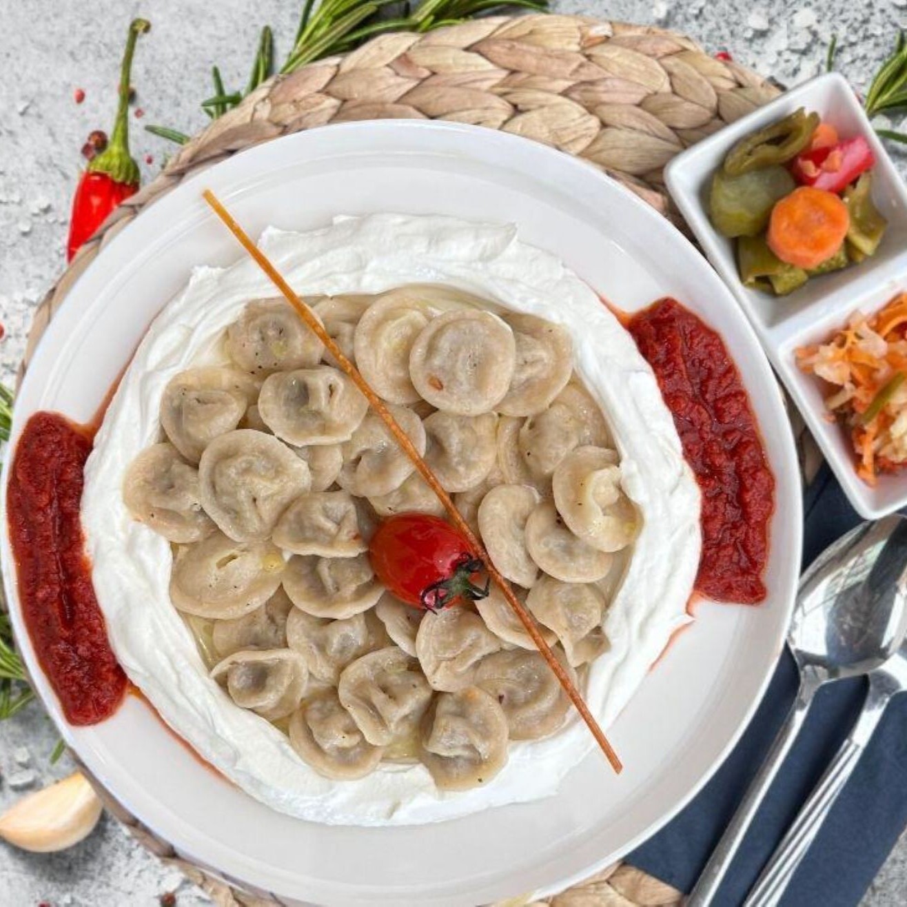 Patatesli Pelmeni Haşlama Mantı