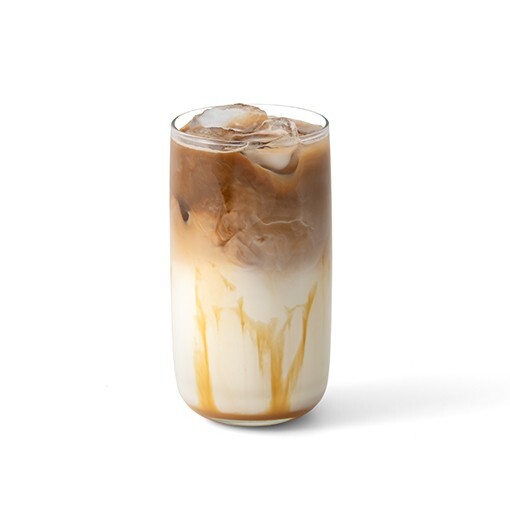 Iced Salted Caramel Latte