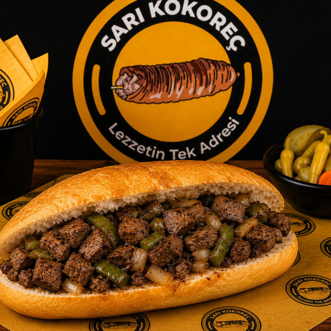 Yarım Ekmek Arası Ciğer Tantuni