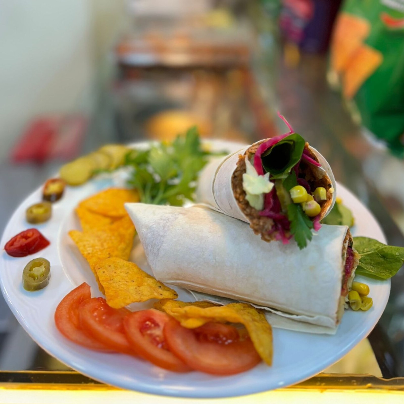 Doritoslu Çiğköfte Dürüm