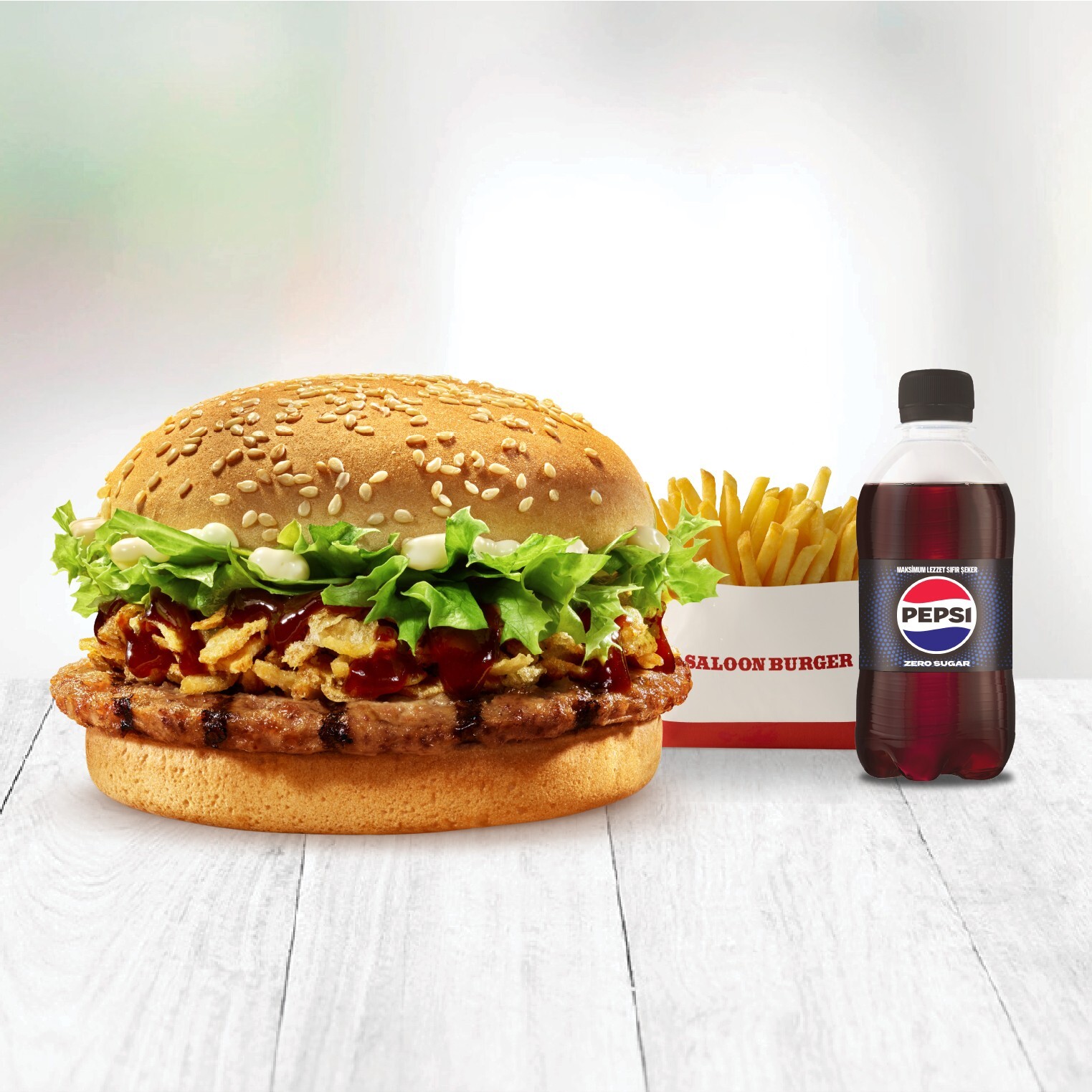 Çıtır Soğanlı Köfte Burger Menü
