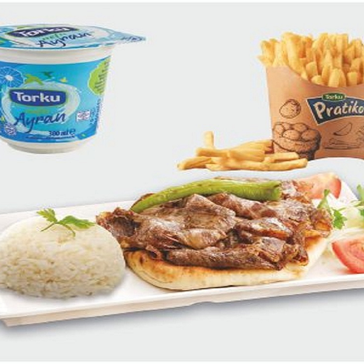 Pilav Üstü Et Döner (150 gr.) Menü