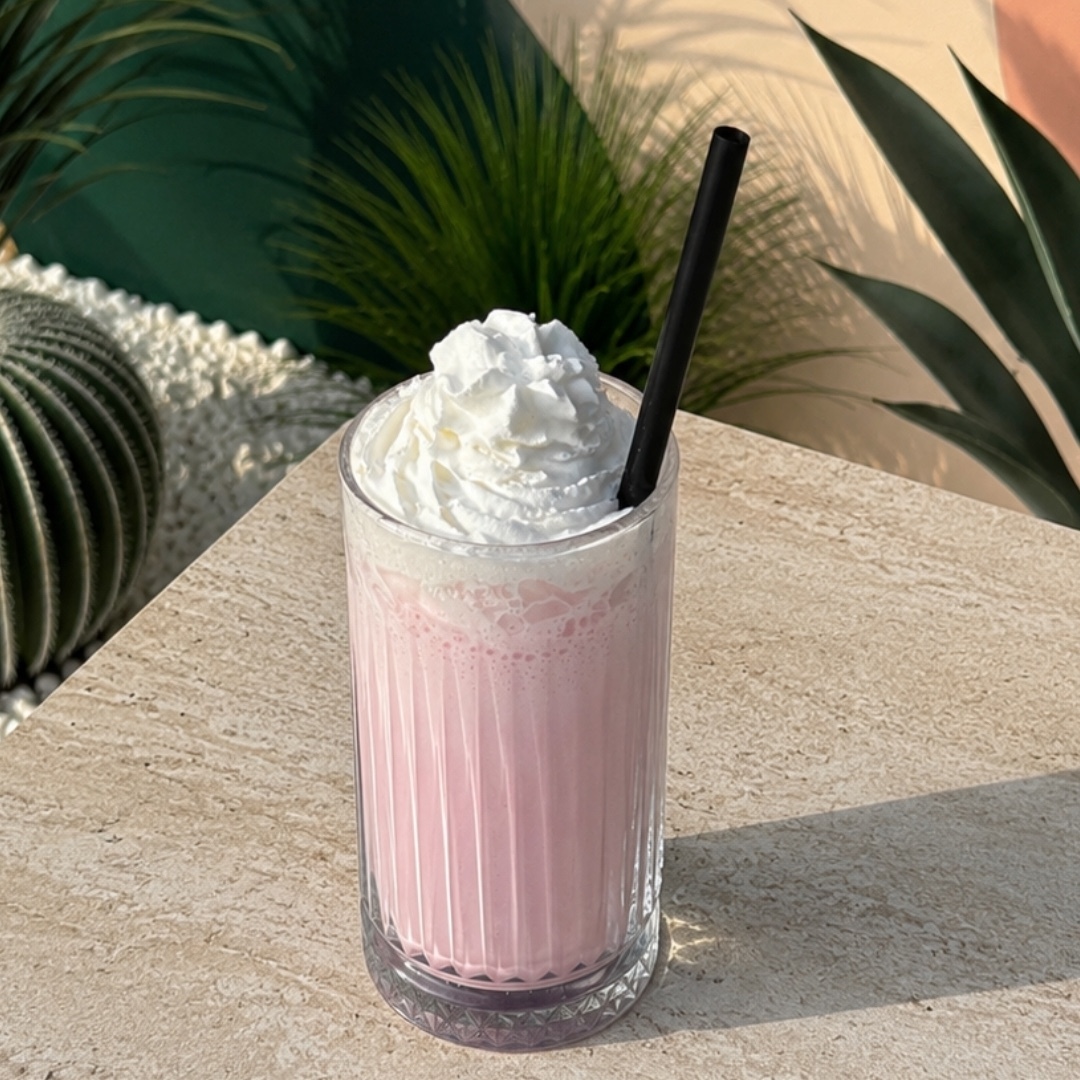 Çilekli Milkshake
