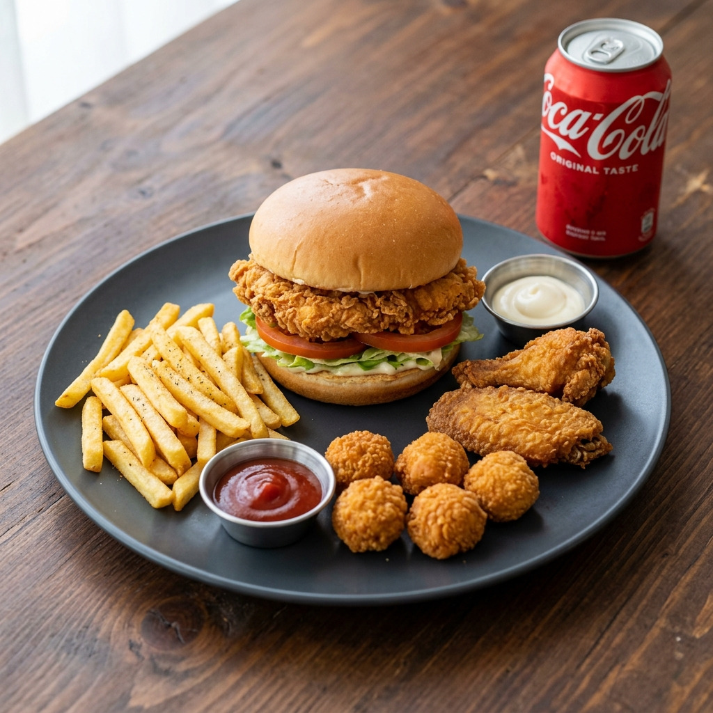 Combo Burger Menü