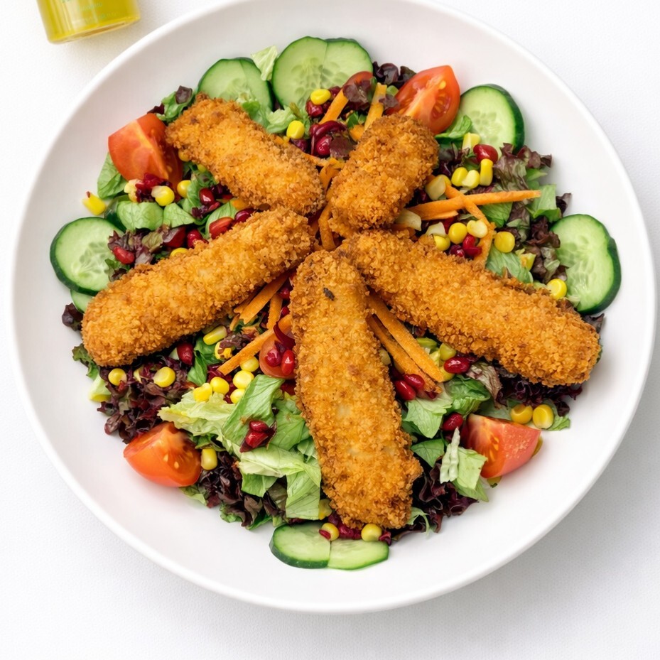 Çıtır Tavuk Salata