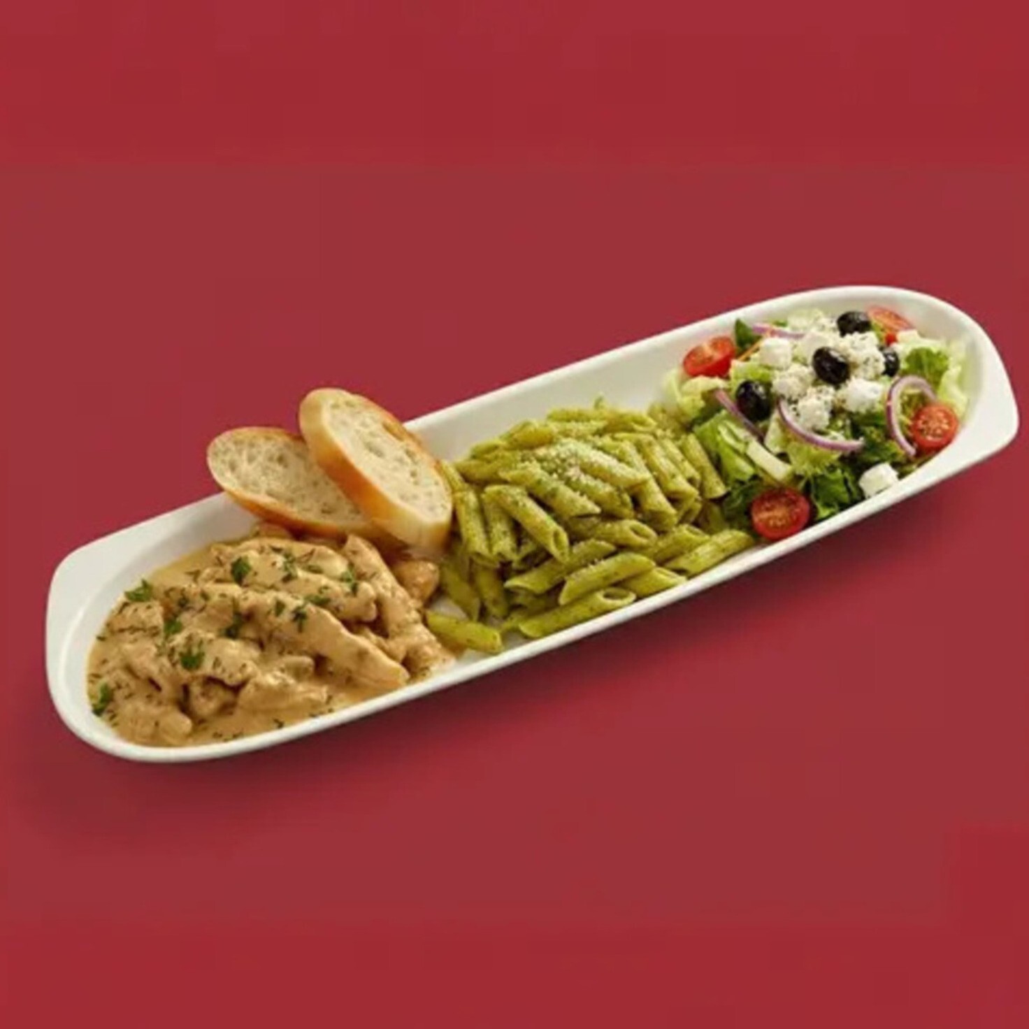 Krema Mantar Soslu Tabak