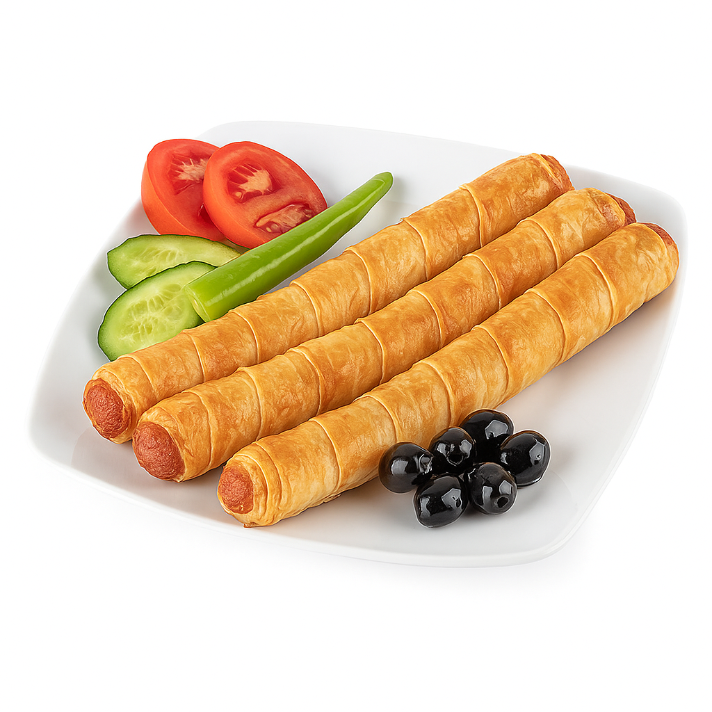 Patatesli Rulo Börek ( 3 adet )