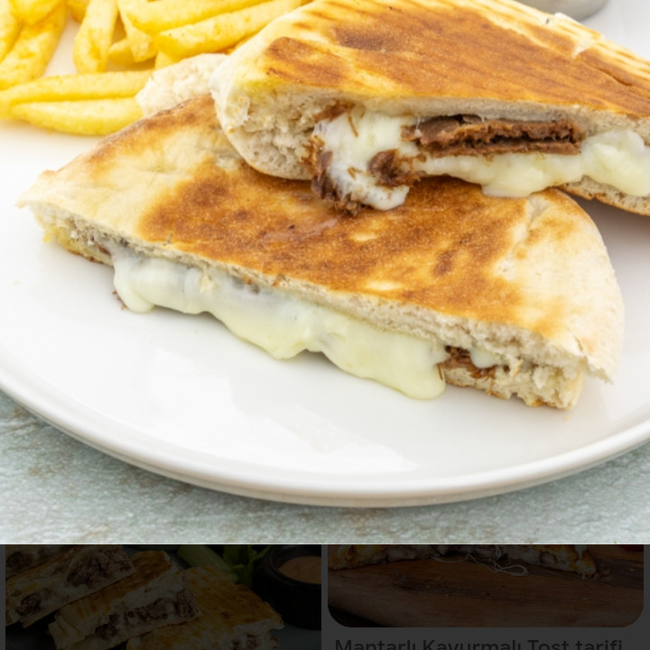 Kaşar Sucuk Yumurtalı Tost
