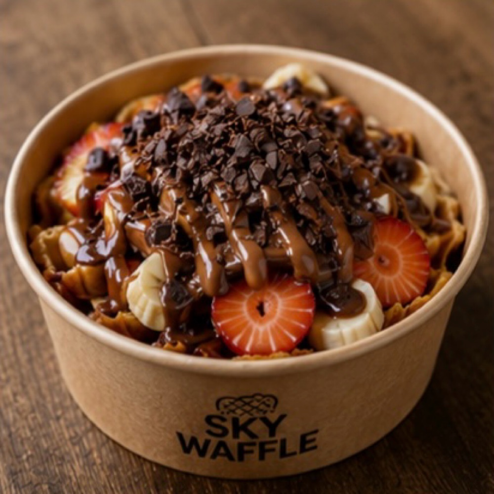 Bitterim & Sütlüm Muz, Çilek Bowl Waffle