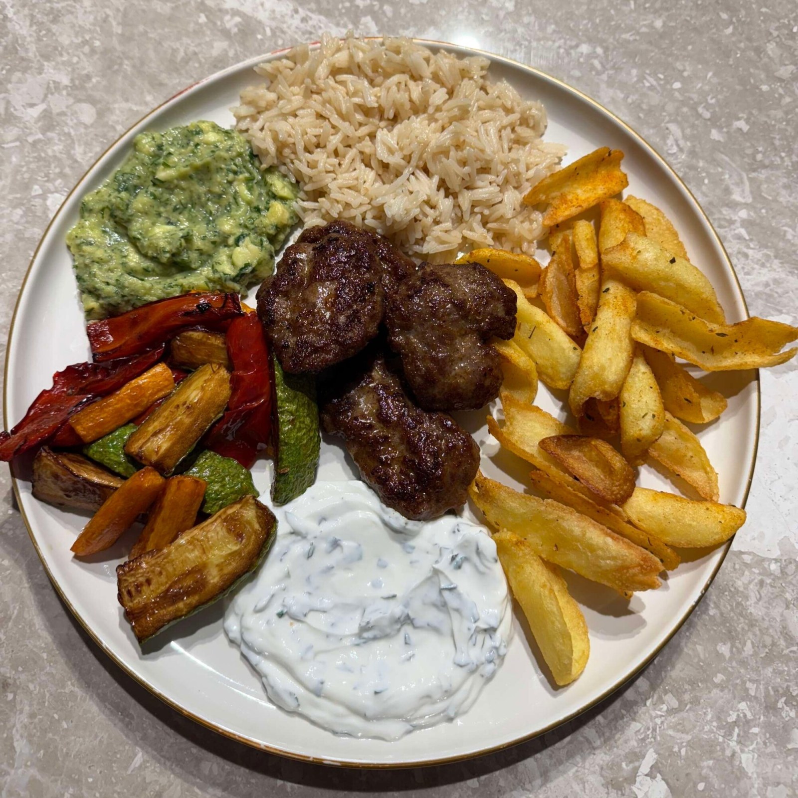 Köfte bowl + Coca-Cola ( 33 Cl.)