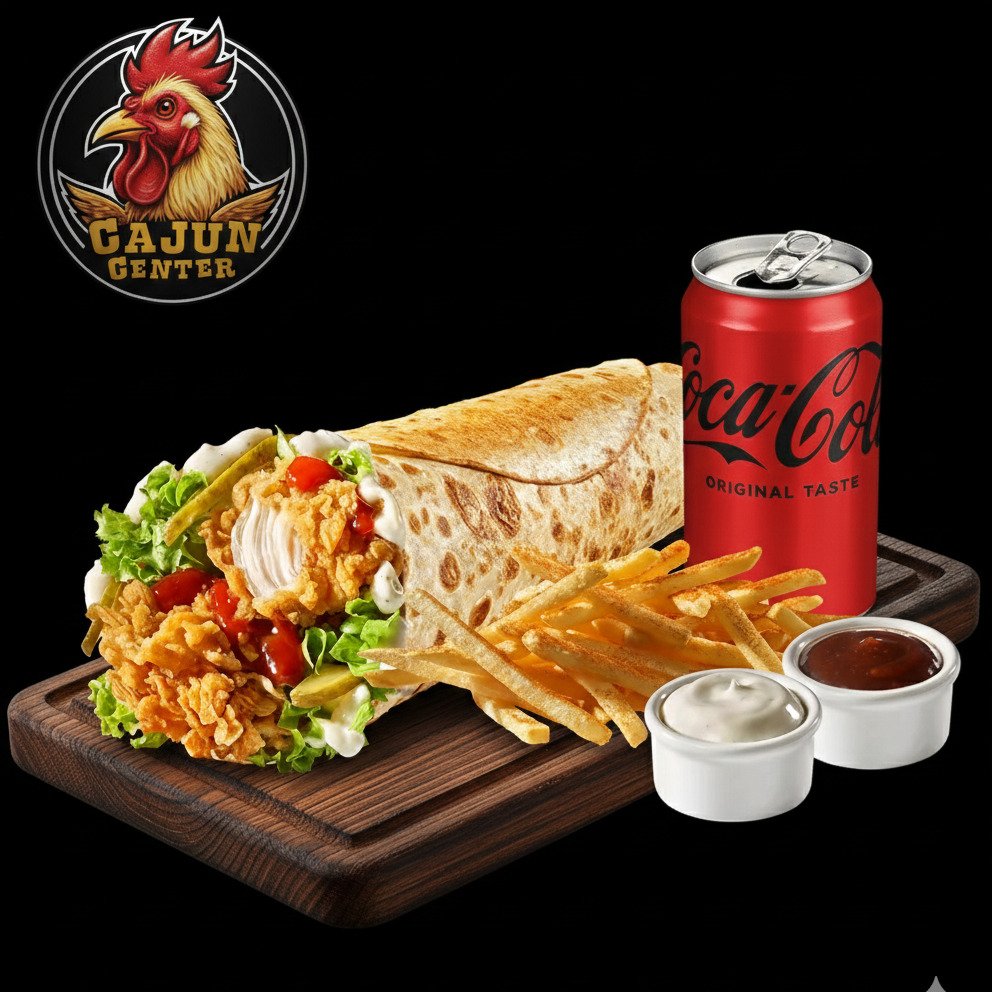 Cajun Dürüm Menü