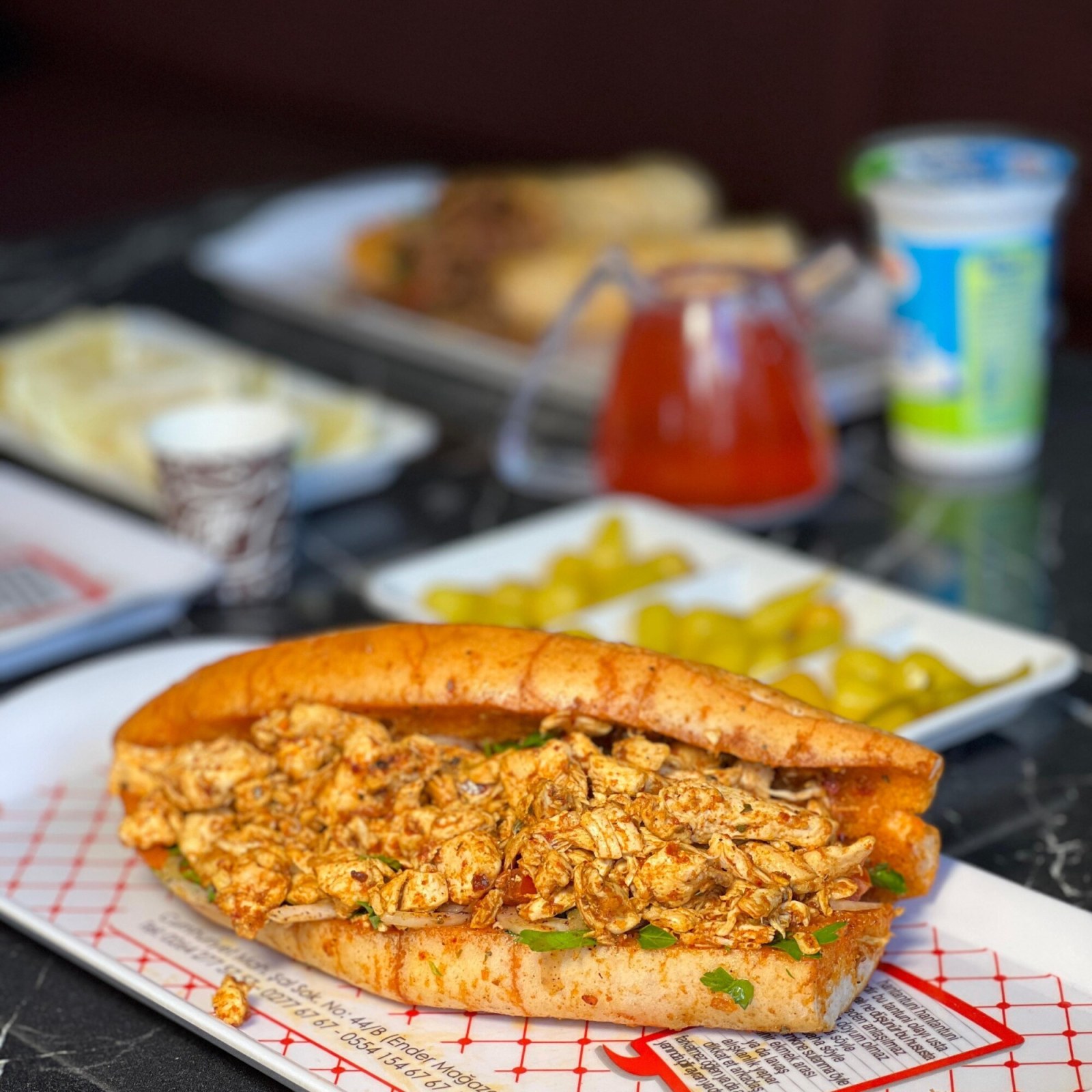 4'lü Tavuk Tantuni Menü
