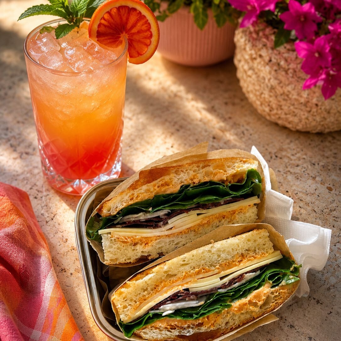 Dilediğiniz Focaccia Sandviç + Fresh İçecek