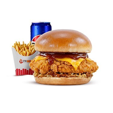 XL Teksas BBQ Burger Menü