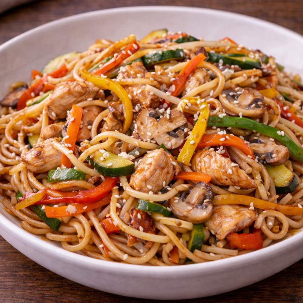 Tavuklu Noodle
