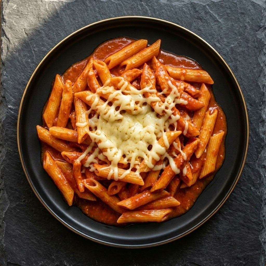 Acılı Tavuklu Penne