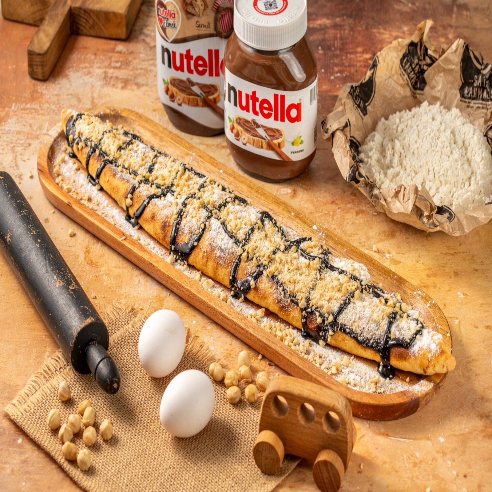 Nutellalı Pide