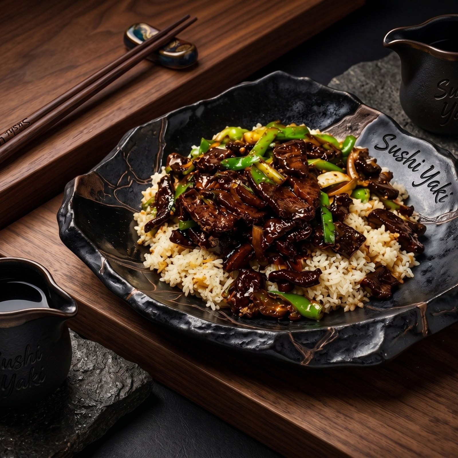 130- Sushi Yaki Pilav Üstü Lezzet