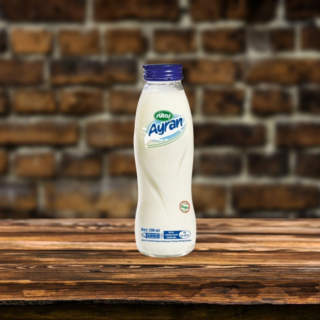 Cam Şişe Ayran (300 ml.)