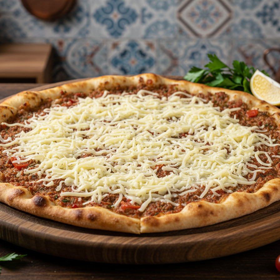 Kaşarlı Lahmacun