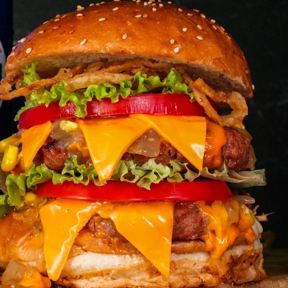 2Katlı Et Burger