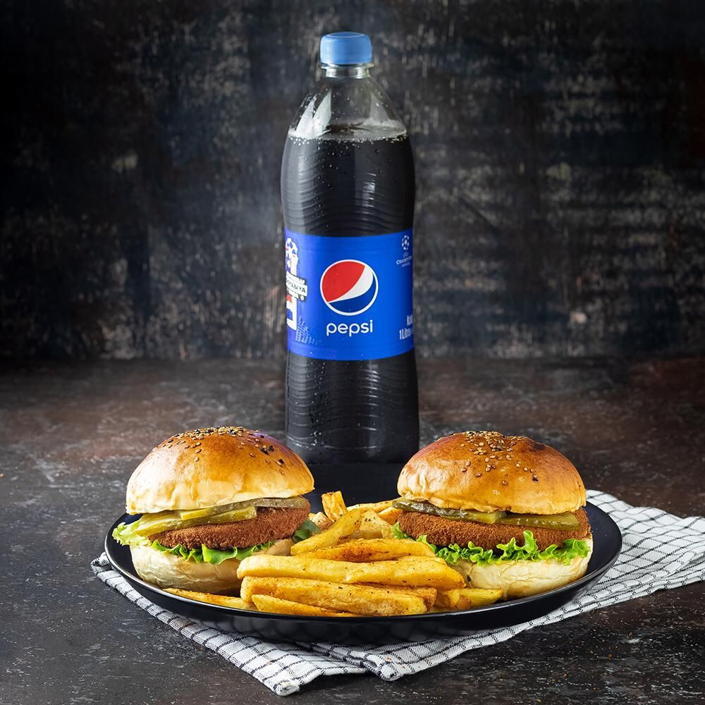 2'li Çıtır Tavuk Burger Menü