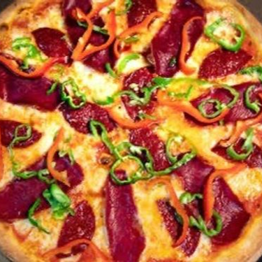 Pastırmalı Pizza