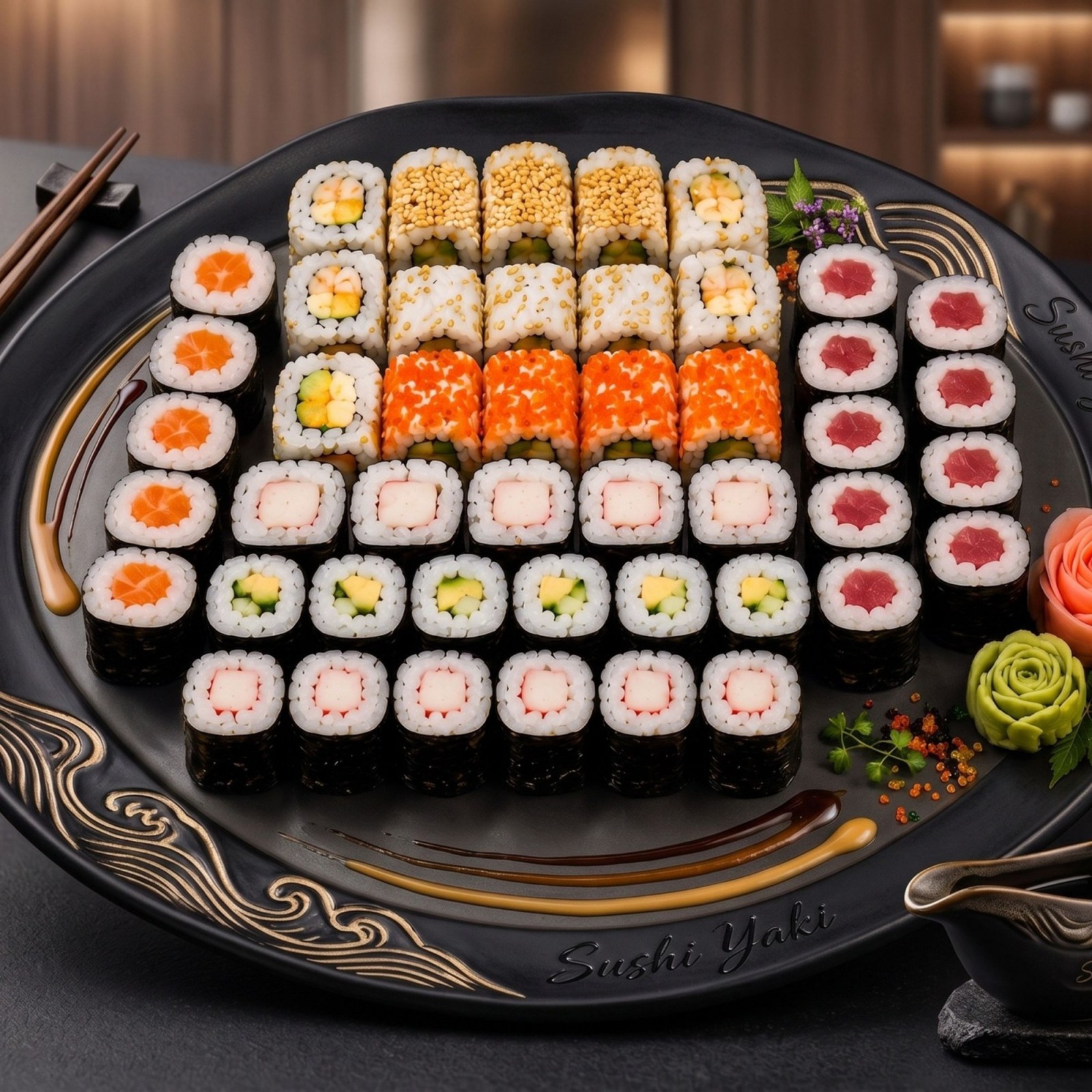 253- Sushi Yaki Mix Set (40 Pcs.)