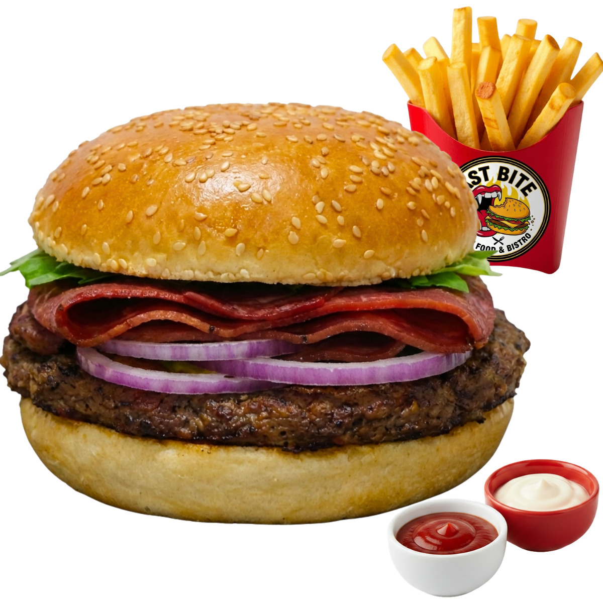 Smoke Diablo Hamburger Menü