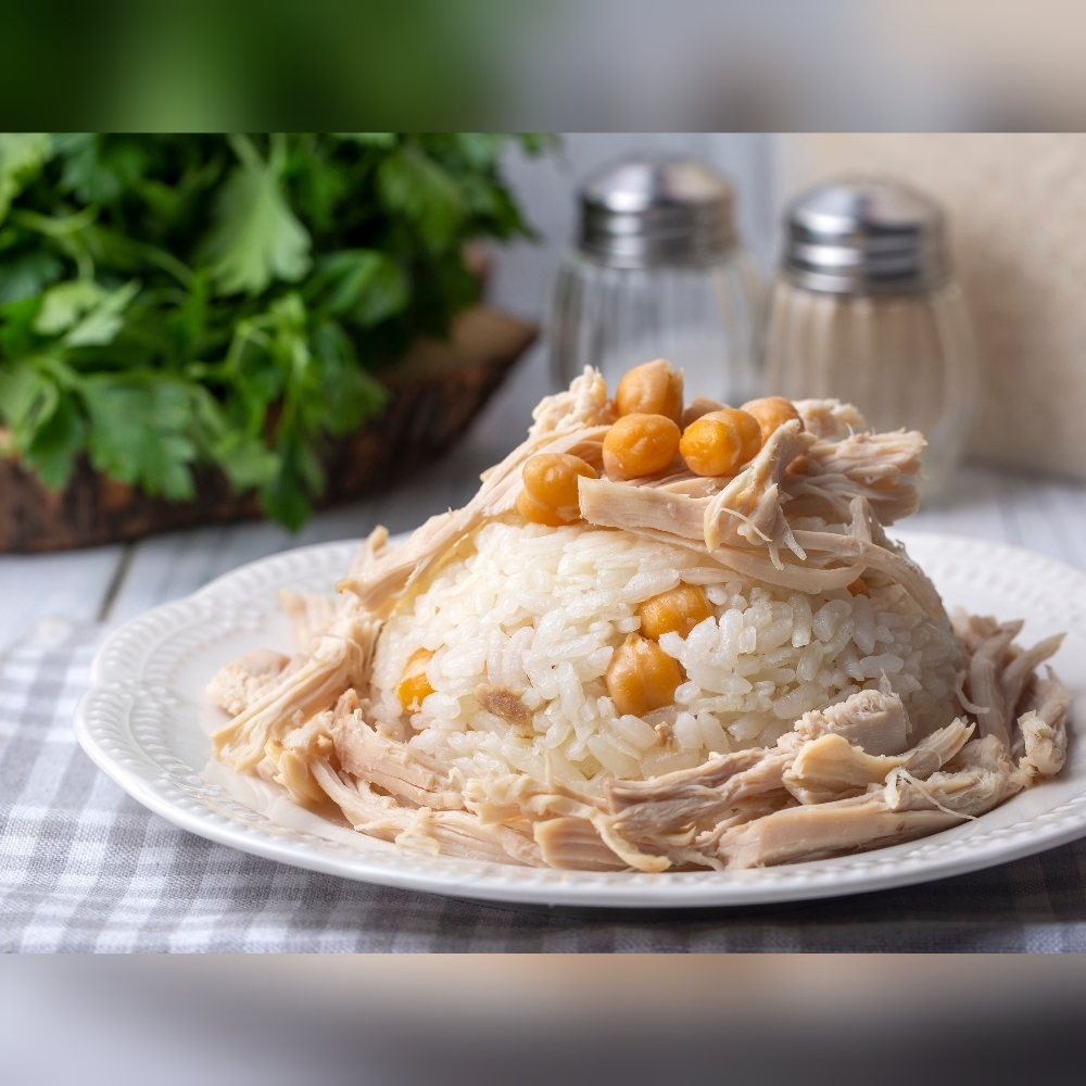 Tavuklu Nohutlu Pilav ( Orta)