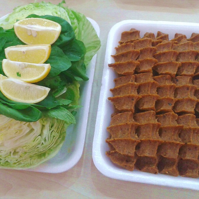 Çiğ Köfte Menü (400 Gr) Porsiyon