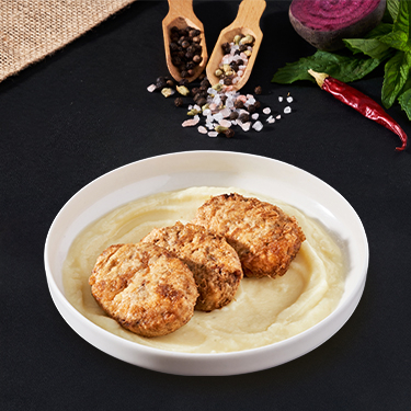 Kadınbudu Köfte ve Tereyağlı Patates Püresi