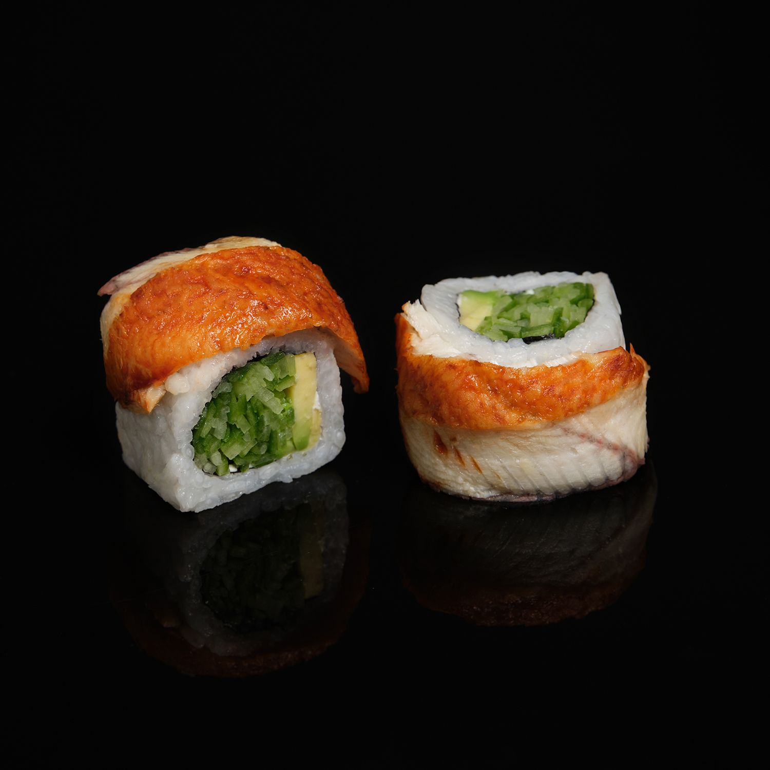 Dragon Roll (8 Pcs)