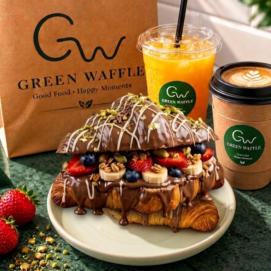 Kruvasan Waffle